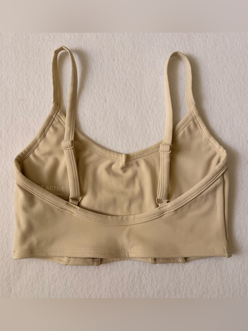 Set Active x Aimee Song LUXFORM Song Bra Crema Size M - Picture 4 of 6